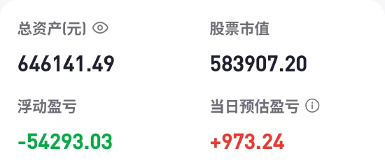 胡锡进：今天挣了973元，总亏损是5.4万元