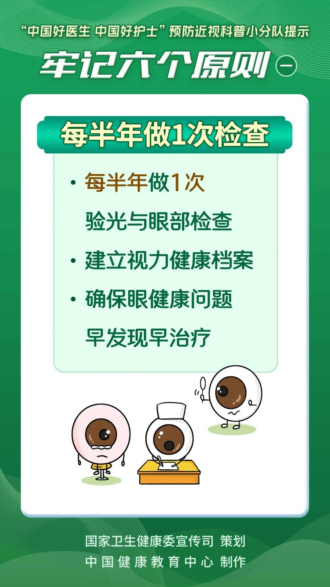 防控近视 牢记六个原则 | 呵护眼健康                