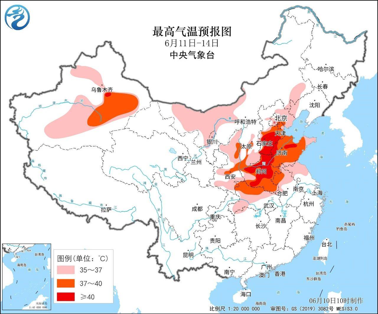 未来十天北方高温几乎“满勤”，这场热浪何时结束？  第1张