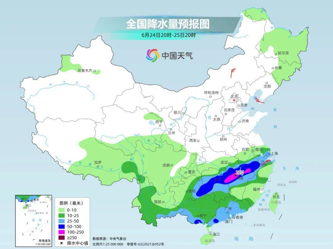 长江中下游持续性暴雨下到7月，未来十天还有4轮强降雨                