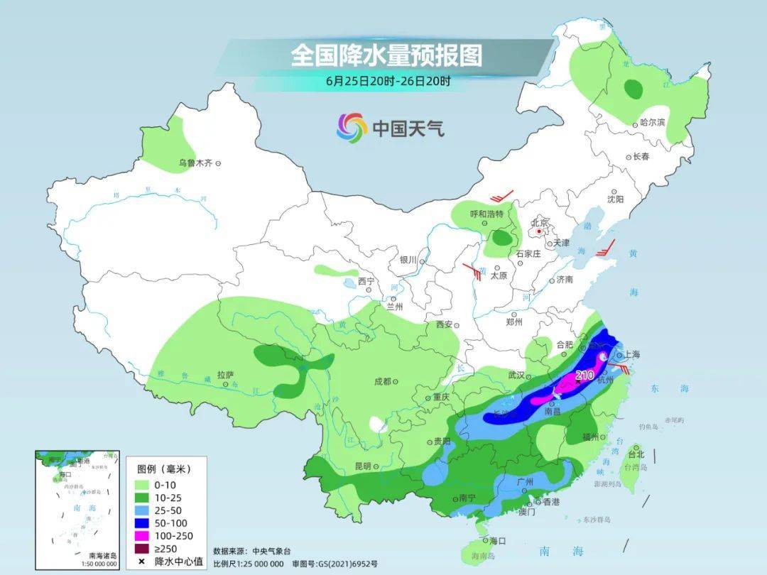 长江中下游持续性暴雨下到7月，未来十天还有4轮强降雨                