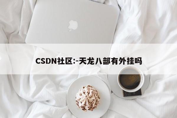 CSDN社区:-天龙八部有外挂吗  第1张