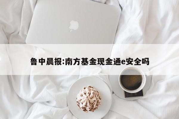 鲁中晨报:南方基金现金通e安全吗