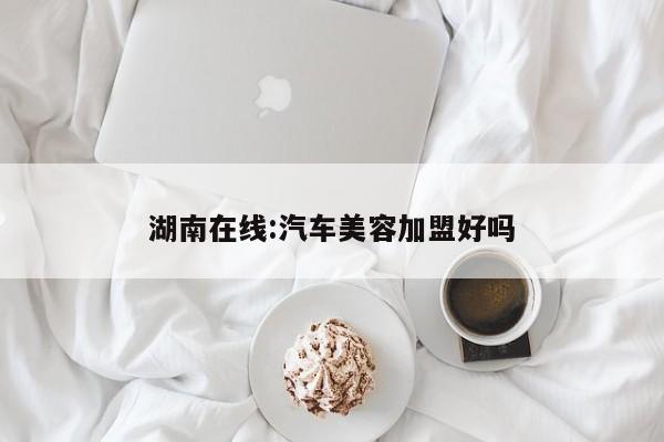 湖南在线:汽车美容加盟好吗