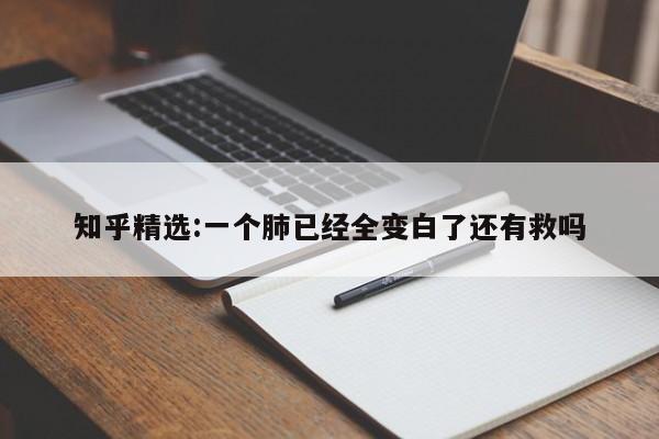 知乎精选:一个肺已经全变白了还有救吗  第1张