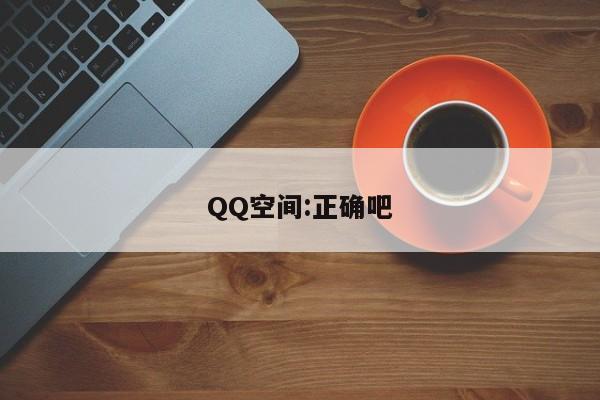 QQ空间:正确吧  第1张