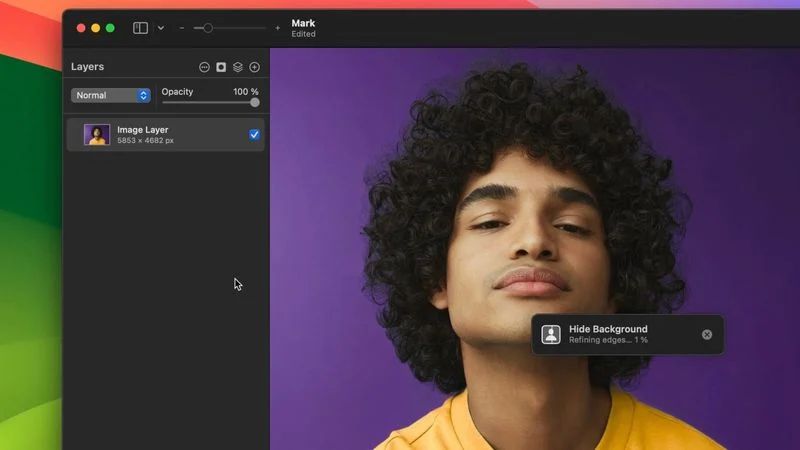 macOS 修图工具 Pixelmator Pro 3.6 发布：新增 AI 移除背景工具等