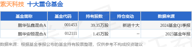 5月29日紫天科技跌12.34%，鹏华弘鑫混合A基金重仓该股