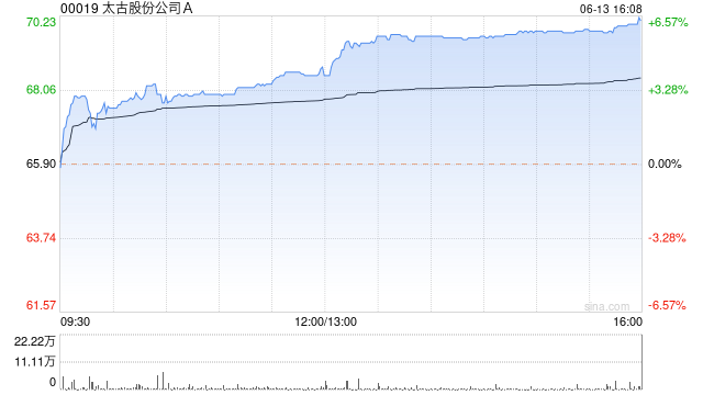 太古股份公司A6月13日斥资2809.17万港元回购41.1万股  第1张
