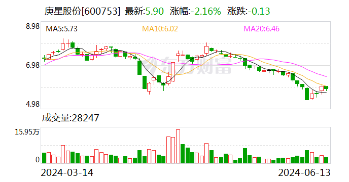 庚星股份：原控股股东中庚集团被证监会立案