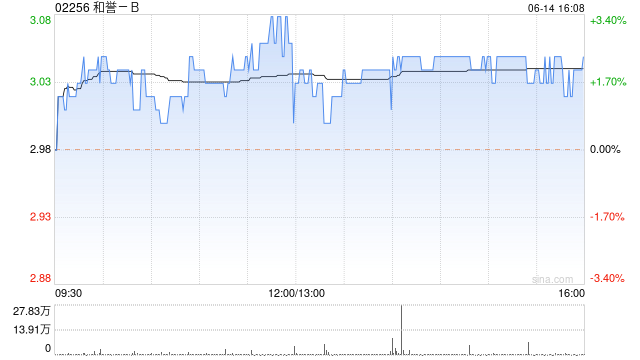 和誉-B6月14日斥资约152.1万港元回购50万股  第1张