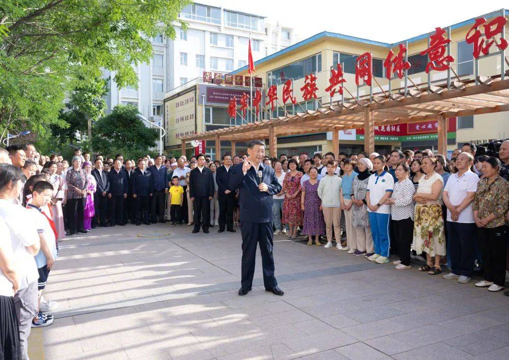 习近平在宁夏考察调研  第9张