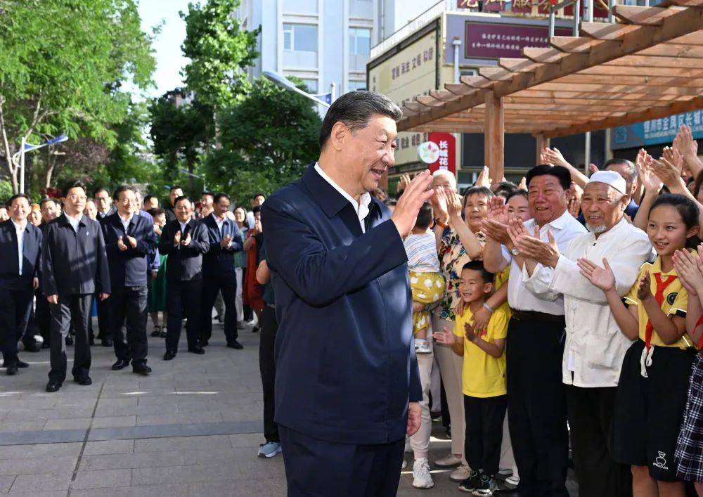 习近平在宁夏考察调研  第8张