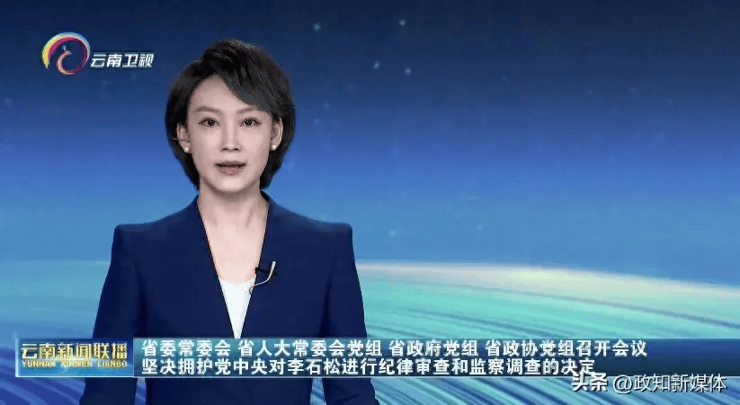 坚决拥护中央决定！“老虎”李石松被查后，云南省委、省人大、省政府、省政协表态  第1张